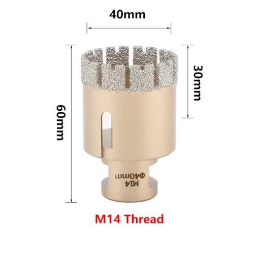 Broca sierra de corona 40 mm para taladro M14 miniatura 2