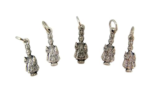 Lot Of 5 Infant Of Prague Child Christ 3/4