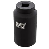 ABN Axle Nut Socket, 32mm, 1/2in Drive, 6 Point – Universal for All Vehicle 6pt Installation, Remova