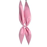 Kuroobaa スクールリボン女子 高校生 学生服 リボン 女子高生 セーラー服 リボン 制服リボン コスチューム用小物 コスプレ (濃いピンク)