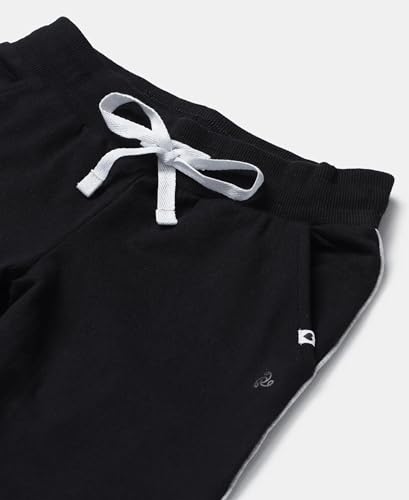 Image of Jockey AG68 Girls Super Combed Cotton French Terry Graphic Printed Relaxed Fit Joggers