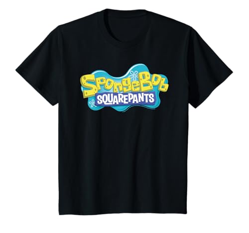 Niños Bob Esponja Squarepants Classic Logo Kids Camiseta