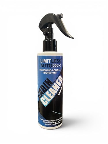 Image of Cabin Cleaner Dashboard Polish & Protectant, Cleans Leather, Plastic, Vinyl & Rubber, 200ml (Pack of 1)