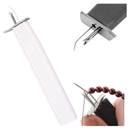 El Mejor Listado de Kits de fabricación de abalorios - los preferidos. 44 Herramienta de anudación de abalorio para hacer joyas, crea nudos seguros, diamantes de perlas, herramientas de fabricación de joyas de vidrio, joyería de bricolaje para collar...