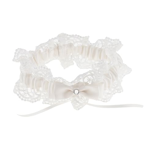 Garters for Bride 4pcs Wedding Bride Keepsake Garter Fashion Sexy Lace Flower Crystal