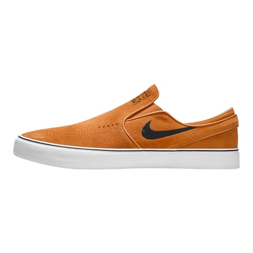 Nike SB Janoski+ Slip Skate Shoes (FN5893-800, Monarch/Monarch/White/Black)