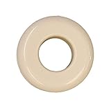 Amazing Drapery Hardware 25 Qty: Snap Together Plastic Grommets - No Tool Needed - Beige