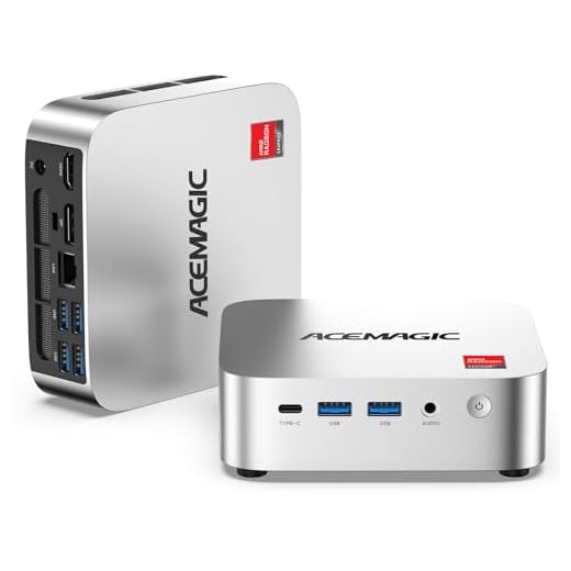 ACEMAGIC V1 Mini PC Computers, Intel Twin Lake N150(Turbo 3.6GHz), 16GB DDR4 RAM 1TB M.2 SSD Mini Desktop Computer, 4K HDMI DP/2xUSB3.2 WiFi5/BT4.2, VESA GbE, HTPC/Business Office Micro Pc