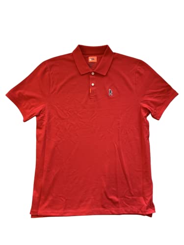 Nike Tiger Woods TW Fist Pump 82 Polo Masters Championship Red (a...