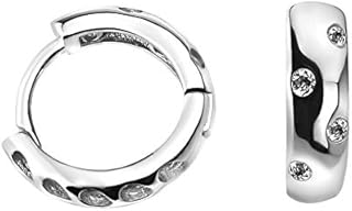 SOFIA MILANI - Women's Earrings 925 Silver - with Zirconia Stones - Creoles - 20784