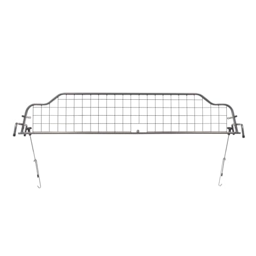 Travall Dog Guard Compatible with Volkswagen Touareg SUV, SUV Estate (2010-2018) Vehicle Specific Trunk Guard Tailored Fit Luggage Barrier Load Separator Heavy Duty Powder Coated Steel Pet Barrier