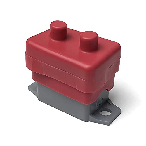 Mgi Speedware Reset Circuit Breaker With Cover, 12-24Vdc Automotive Surface Mount With Stud Terminals (10 Amp) #TOP2