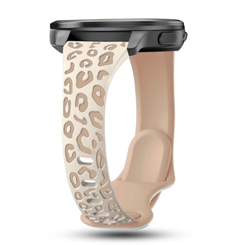 Correa delgada de silicona para Garmin 20 mm