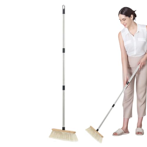 Brosse de sol et terrasse avec manche télescopique pour maison - 2