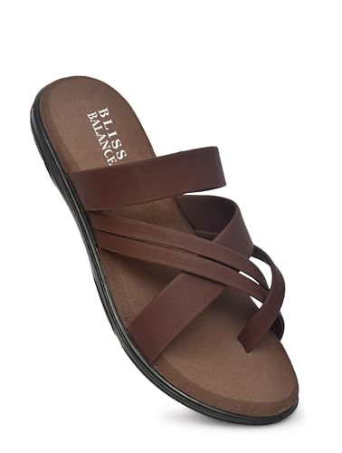 Image of Super Extra Soft Diabetic & Orthopedic Slippers /Doctor Chappal for Heel Pain Cushioned Lightweight Comfortable Stylish Flip-Flops Everyday Wear DailyUse For Men'sBB1017