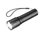 SuperFire Taschenlampe LED Aufladbar, Klein Taschenlampen Tragbare Flashlight Handlampe für Camping Wandern Outdoor Notfäll, Vatertagsgeschenk Gadgets Geschenke für Kinder Papa Kinder Opa