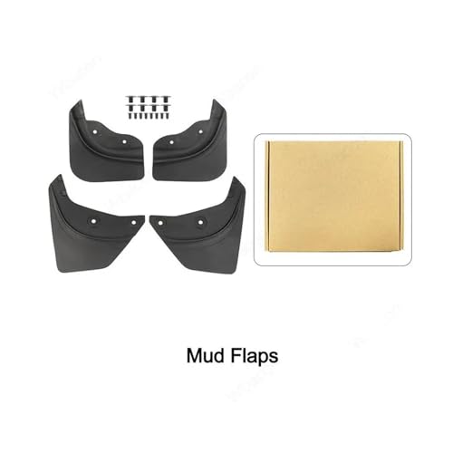 Accessoires de garde-boue Tesla modèle Y 3 Highland : kit de protection originale en TPE