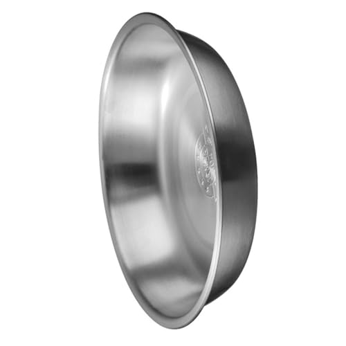 VILLCASE Ciotola per Zuppa in Acciaio Inossidabile Spessa e Pratica Piatto Fondo Multiuso per Cucina e Casa Scodella Liscia e Sicura per Insalate e Frutta