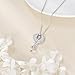 YONFQE Phoenix Necklace S925 Sterling Silver Rising Phoenix Pendant Jewelry Gifts for Men Women