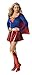 Produktbild Damenkostüm Supergirl Gr.S (Kleid mit Cape, Gürtel, Stiefelstulpen) show Karneval Cosplay Fasching Kostüm