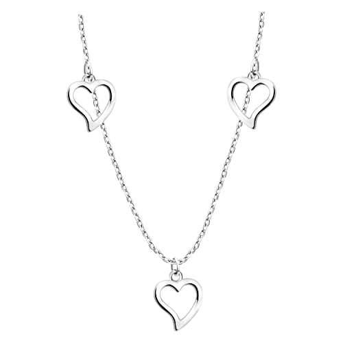 Sofia Milani - Collar para Mujeres en Plata de Ley 925 - Colgante de Corazón - N0592 Cover