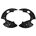 FengTeeh 2Pcs Front Left & Right Side Brake Splash Shield for 2001-2003 Ford Explorer Sport for 2004-2005 Ford Explorer Sport Trac for 2004-2011 Ford Ranger 3L2Z1214AA, 3L2Z1214BA