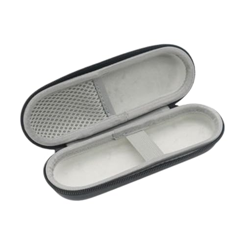 Colaxi Microphone Hard Case Mic Storage Bag Travelling Hard Carrying Bag for Single Handheld Mic Shockproof Business Travel EVA Case