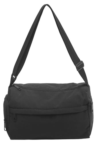 Bolso cruzado de nailon para mujer, bolso hobo moderno de 2026, ligero, tipo tote y cartera casual, bolso de hombro o de mano, tipo satchel miniatura 1