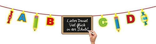 Preisvergleich Produktbild Folat Blackboard Banner Schulanfang 4mtr.