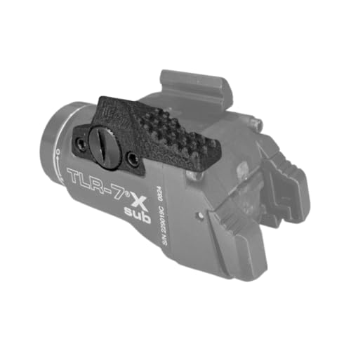 TLR7 Thumb Rest Compatible with Streamlight TLR-7 Series Flashlight | Improved Grip Control Ledge Accessory | Wing for X SUB HL-X (G43X/G48)