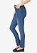 Woman Within Plus Size Petite Straight-Leg Stretch Comfort Denim Five-Pocket Jeans - 20 WP, Indigo