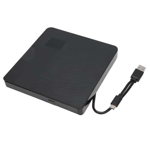 DVD RW, Universal CD DVD External Drive Silent Movement Multi System Compatibility Plug and Play USB3.0 for Linux for Computer
