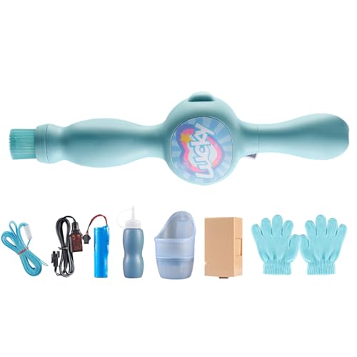 Máquina De Burbujas De Humo, Máquina De Burbujas con Luces De Colores, Soplador Eléctrico Portátil, De Magia De Humo Ilimitado, Adecuado para Juguetes De Fiesta De Verano Regalos