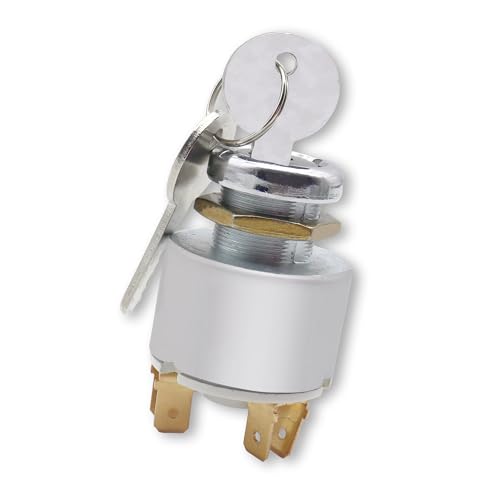 🌟【Ampia applicazione】Il nostro interruttore di accensione può avviare il motore a 12 V del veicolo ed è adatto per la sostituzione dell'interruttore di accensione sulla maggior parte delle auto, moto, barche e trattorini da giardino.