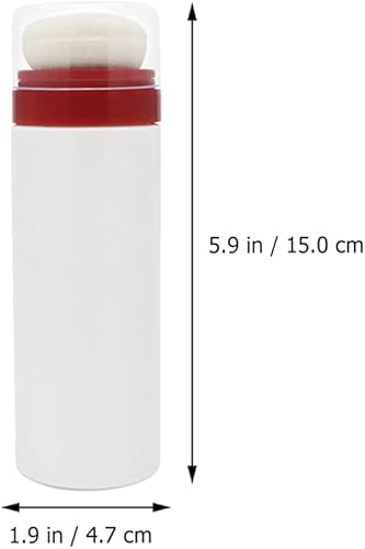 Miniatura 2 de Caja de soplo de polvo para bebé, cuerpo esponjoso, caja de polvo para baño, cuidado del bebé, cuerpo de cara, cuerpo de vellosidades, contenedor de