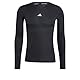 adidas Herren Techfit Compression Training Longsleeve Tee, Black, M