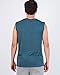 Real Essentials 3 & 5 Pack:Men's Dry Fit Workout Running Tank Top Gym Sleeveless Muscle Athletic Shirt, Standard, Medium, Regular Size - Set A