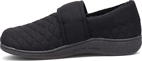 Vionic Jackie Women's Adjustable Supportive Slipper Black - 8 Medium #TOP2