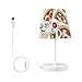 CWUPZAY Bedside Table Lamp for Bedroom Ingredients and Kitchen Tools Nightstand Lamp Small with Fabric Shade LED 3 Way Dimmable USB Ports for Living Room Desk
