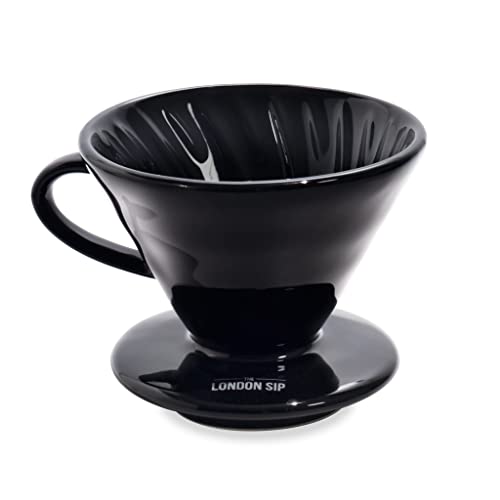 The London Sip CD2-B Cafetera de Cerámica con Gotero, Accesorios para preparar café lentamente en casa, 1-2 tazas Cover