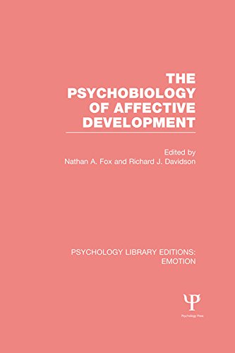 The Psychobiology of Affective Development (Psychology Library Editions: Emotion)      1st Edition, Kindle Edition