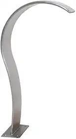 Cascata Slim 70 Cm Aço Inox Mini Para Piscina de Vinil Fibra e Alvenaria