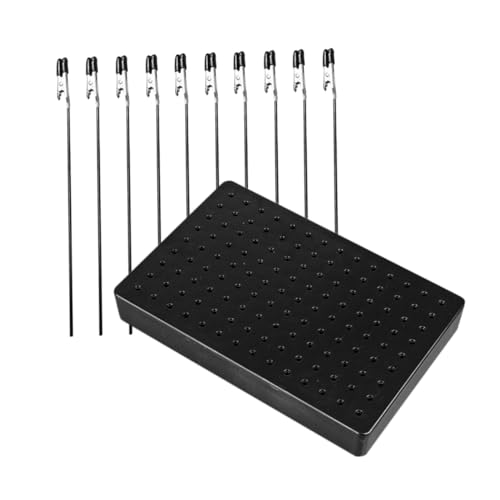 OSALADI 1Set Color Clips with Alligator Clips for Craft Painting Durable and Card Holders for Easy Model Color Drying and Storage