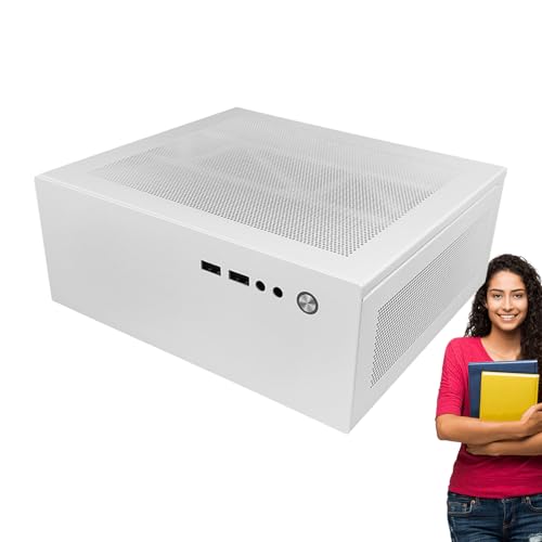 Case PC Computer - Case PC PC PC Piccolo Gioco Tiny Desk Tavolo Assed PC Case PC Case Assemblea PC Case Adatto Per Desktop Mensole Armadio