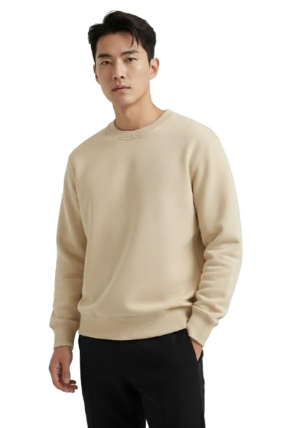 Swastik Apparels Sweatshirts for Man | Fleece Sweatshirts | Winter Wear | Stylish Casual Wear Winter Sweatshirt for Men | Plain Sweatshirt