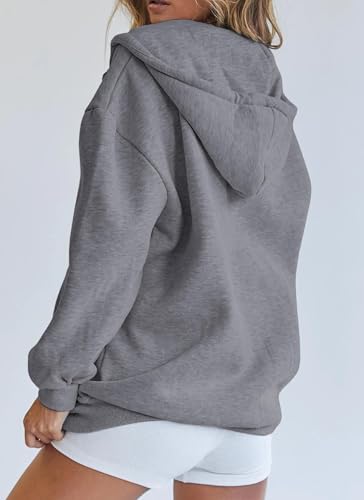 Image of PRETTYGARDEN Women's 2026 Spring Zip Up Y2K Hoodies Casual Long Sleeve Sweatshirts Fall Winter Track Jackets with Pockets