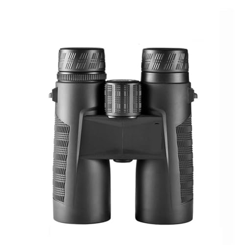 LBNVBC Binoculares potentes 8x42 10X42, telescopio Bak4 Resistente al Agua de Largo Alcance, visión Nocturna, Alta claridad for Turismo, y Camping(10X42)