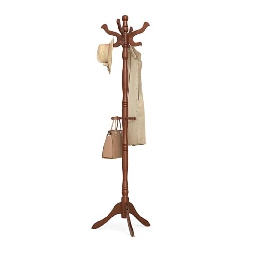 Best coat and umbrella racks Classic Solid Wood Coat Stand