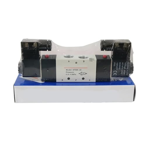 Électrovanne 4v320-10 220V évite les pertes de pression de votre vérin - 6