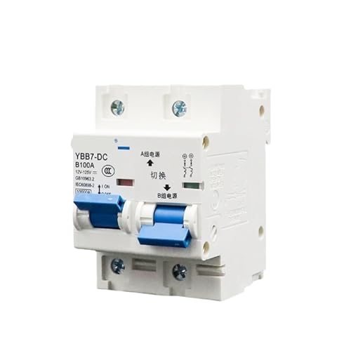 Disyuntor de protección 12v-125v 2P 80A interruptor asíncrono y protector de batería de CC
